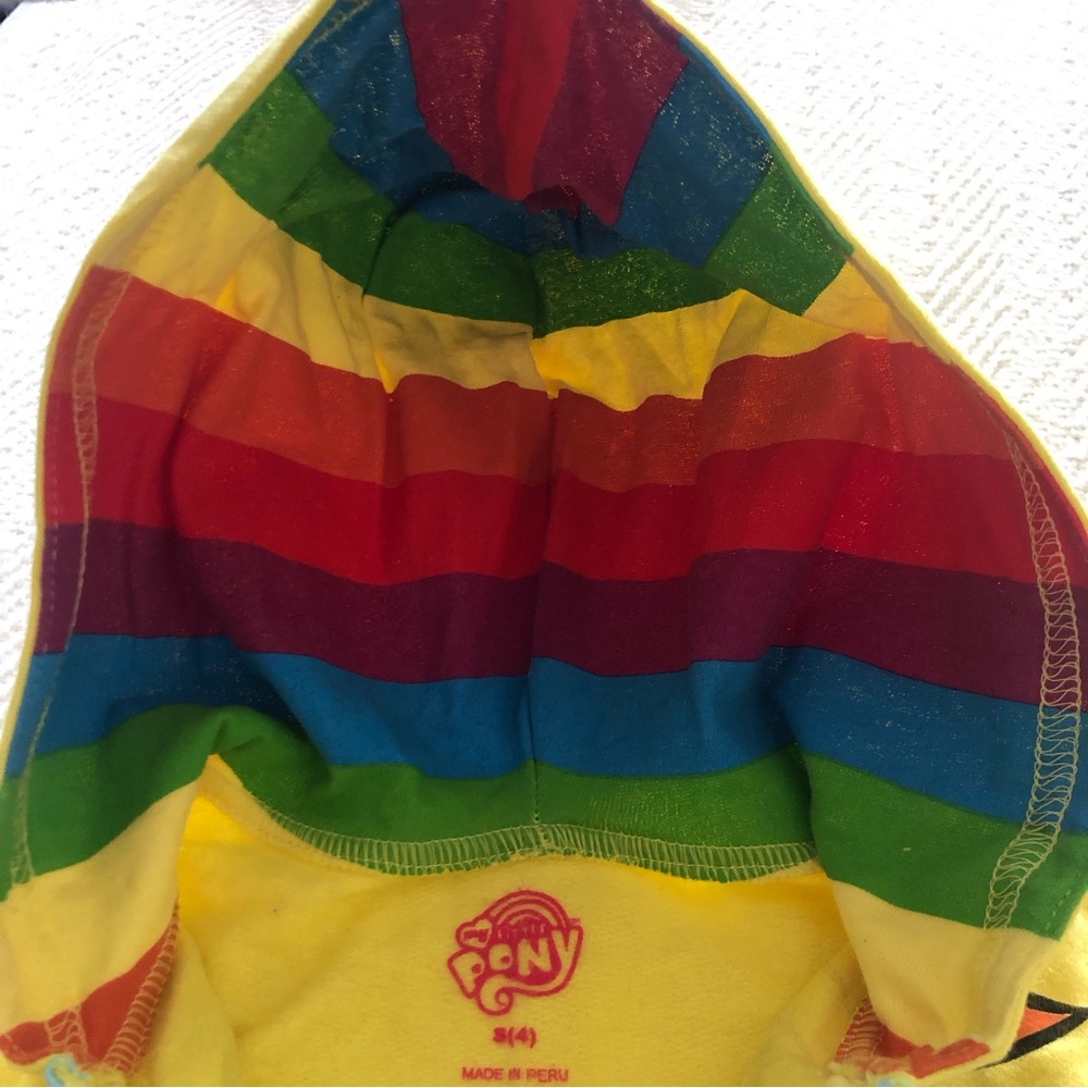 My little pony graphic zip-up sweatshirt with Hood. - Picture 6 of 8